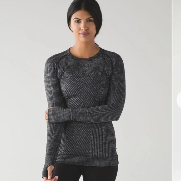 Lululemon Restless PulloverHeathered Black - Picture 1 of 8